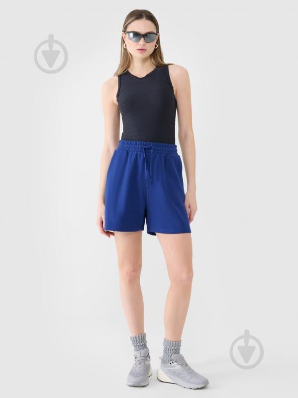 Шорти 4F SHORTS CAS F529 4FWSS25TSHOF529-30S р. XS синій - фото 3 Шорти 4F SHORTS CAS F529 4FWSS25TSHOF529-30S р. XS синій - фото 3