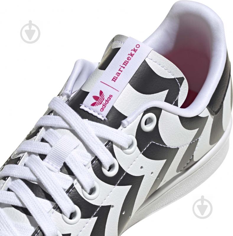 Кроссовки женские зимние Adidas STAN SMITH W H05757 р.40 2/3 черно-белые - фото 11