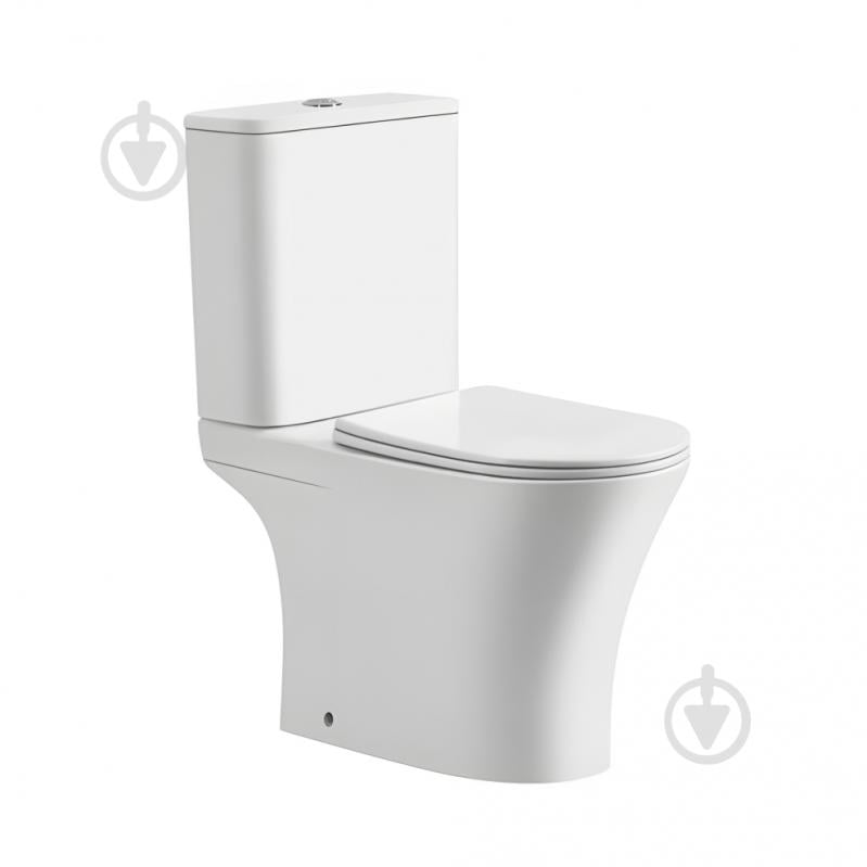 Унитаз-компакт Koller Pool STYLE комплект с сидением Soft-close + бачок (змив Tornado) - фото 1
