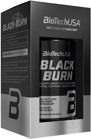 Жиросжигатель BioTechUSA Black Burn 90 капс. - фото 1