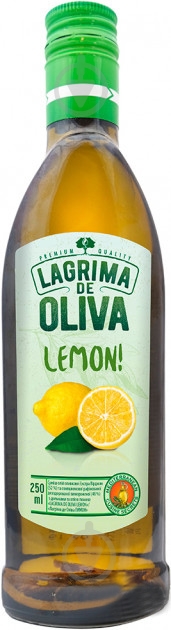 Смесь растительных масел Lagrima del Sol Lagrima de Oliva Lemon 250 мл - фото 1