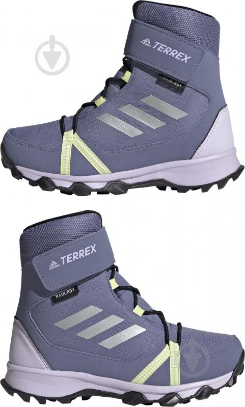 Ботинки Adidas TERREX SNOW CF R.RDY K FZ2601 р.35 синий - фото 5