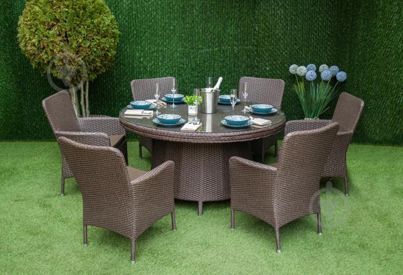 Комплект мебели Стелла коричневый - фото 1