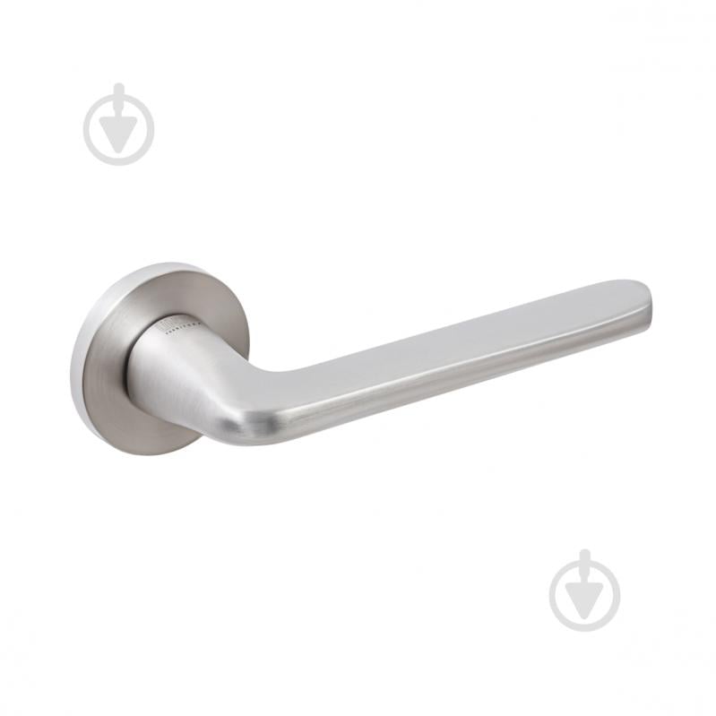 Ручка на розетке Linde A-2025 MN сатин никель - фото 2 Ручка на розетке Linde A-2025 MN сатин никель - фото 2