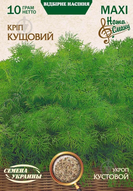 Насіння Насіння України кріп Кущовий 10 г - фото 1