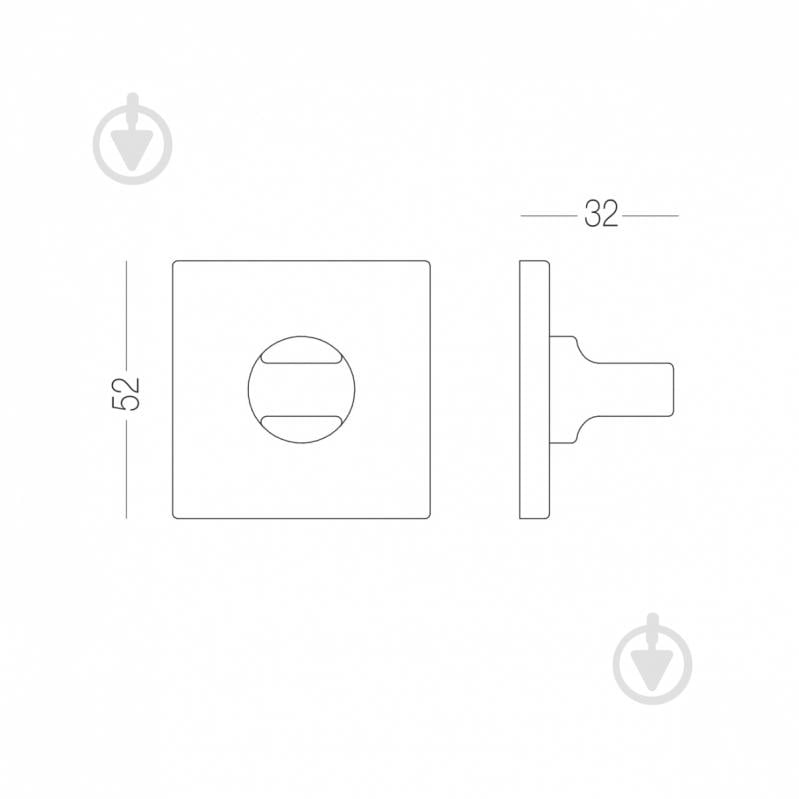 Накладка под WC MVM T20 SB - фото 6