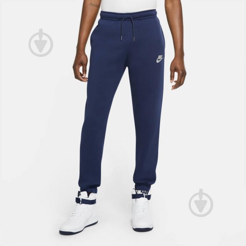 Штани Nike M NSW PANT CF BB Q5 CU4367-410 р. S блакитний - фото 4