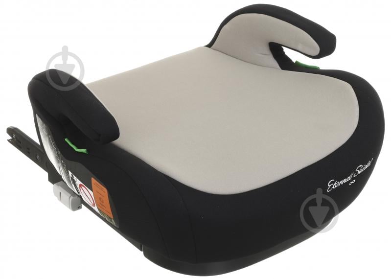 Автокресло-бустер Eternal Shield Champion II CC15-B с isofix серый с черным - фото 3