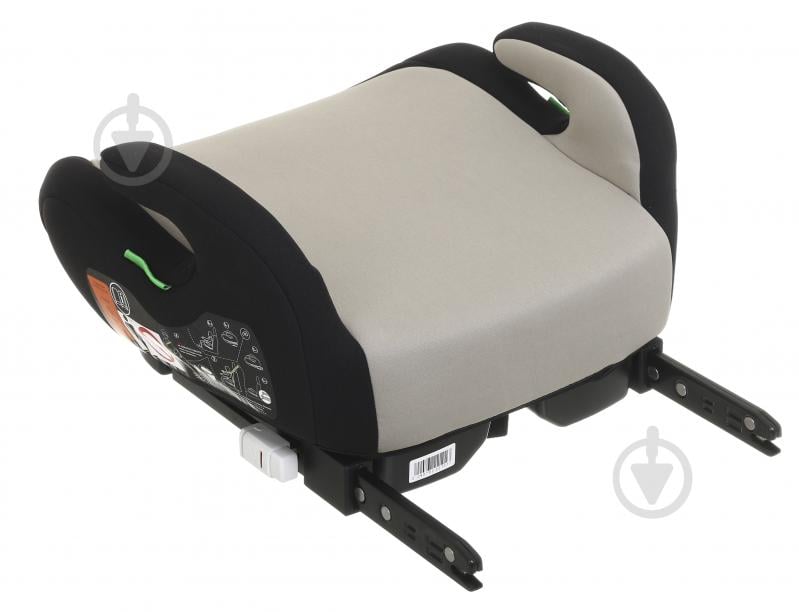 Автокресло-бустер Eternal Shield Champion II CC15-B с isofix серый с черным - фото 6