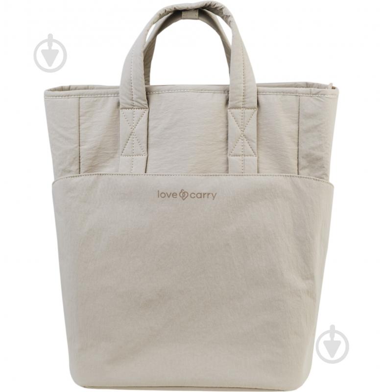 Рюкзак для мамы Love & Carry бежевый LC1222 - фото 1