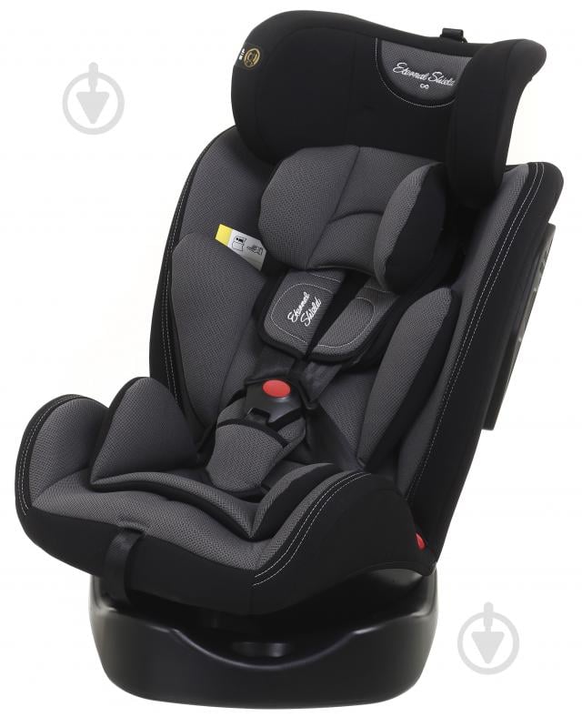 Автокрісло Eternal Shield Mokki Pro CC07-B з isofix сірий із чорним - фото 2