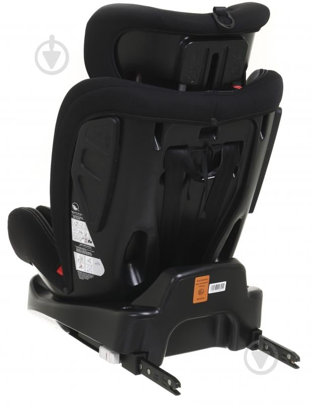 Автокрісло Eternal Shield Mokki Pro CC07-B з isofix сірий із чорним - фото 8