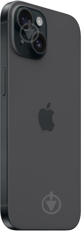 Смартфон Apple iPhone 15 256GB Black (MTP63RX/A) - фото 3