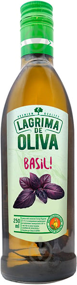 Суміш рослинних олій Lagrima del Sol Lagrima de Oliva Basil 250 мл - фото 1