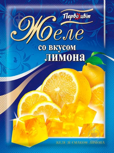 Желе Лимон 90 г Первоцвіт - фото 1