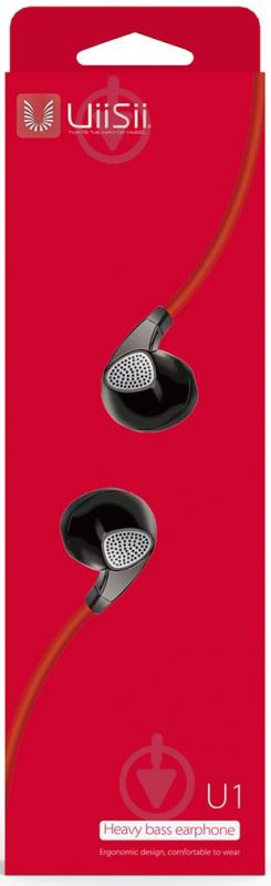 Наушники UiiSii U1 red (790047) - фото 4