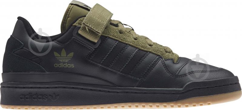 Кроссовки мужские зимние Adidas FORUM LOW H01928 р.42 2/3 черные - фото 1