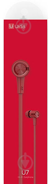 Наушники UiiSii U7 red (790051) - фото 4 Наушники UiiSii U7 red (790051) - фото 4
