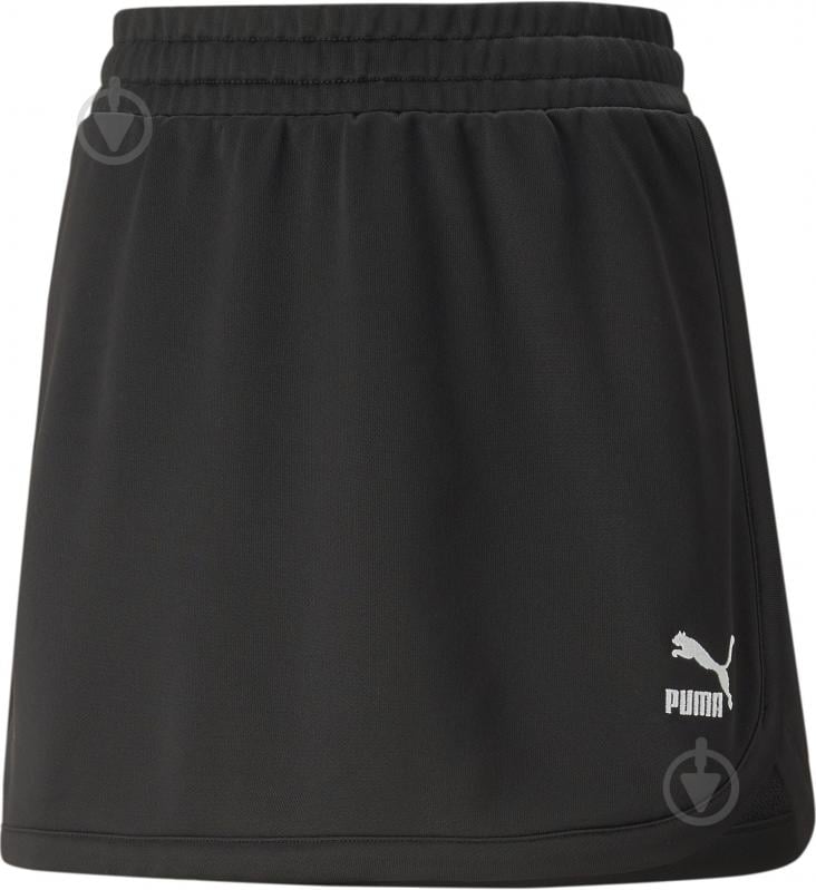 Юбка Puma CLASSICS A-LINE SKIRT TR 53806101 р.S черный - фото 1