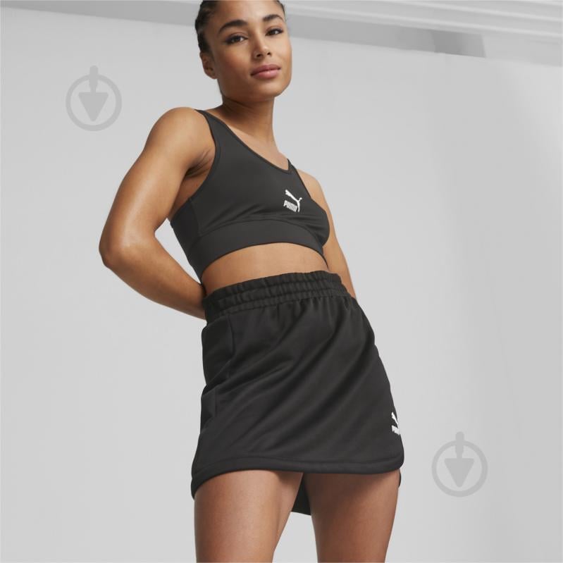 Юбка Puma CLASSICS A-LINE SKIRT TR 53806101 р.S черный - фото 3