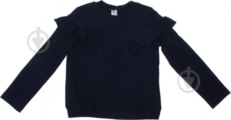 Реглан для девочки Luna Kids 4623/1 р.146 синий - фото 1