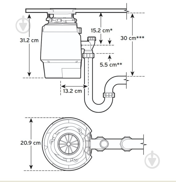 Подрібнювач харчових відходів IN SINK ERATOR Premium 700 - фото 10 Подрібнювач харчових відходів IN SINK ERATOR Premium 700 - фото 10
