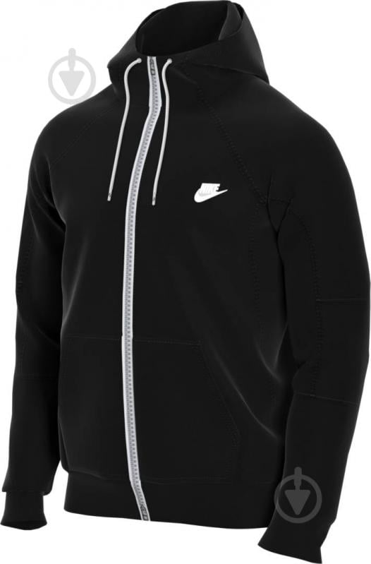Джемпер Nike M NSW MODERN HOODIE FZ FLC CU4455-010 р. S чорний - фото 3