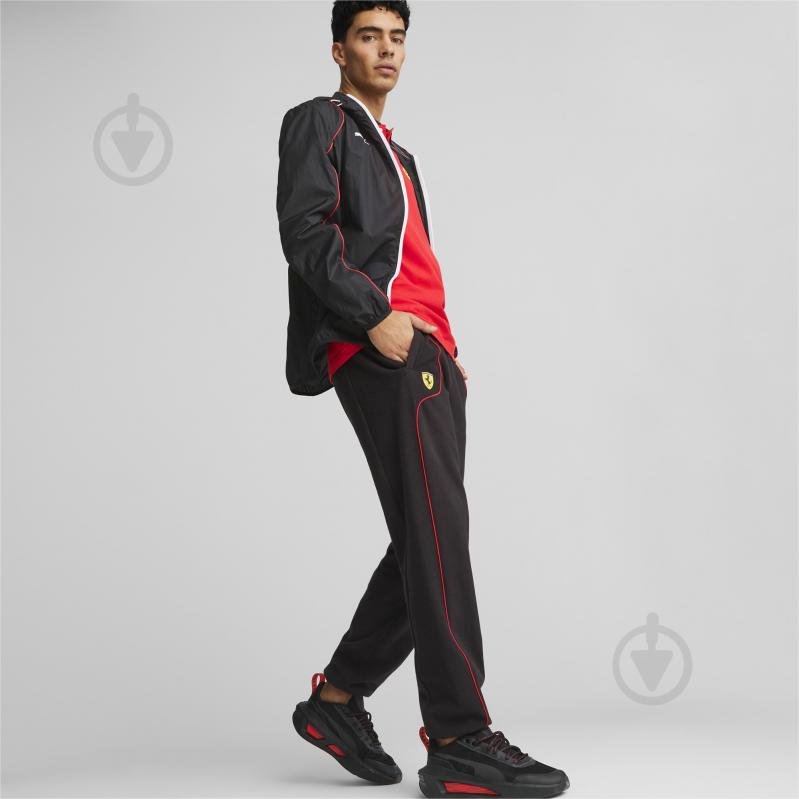 Брюки Puma FERRARI RACE SWEAT PANTS 53816501 р. XL черный - фото 3