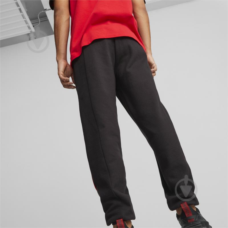 Брюки Puma FERRARI RACE SWEAT PANTS 53816501 р. XL черный - фото 4