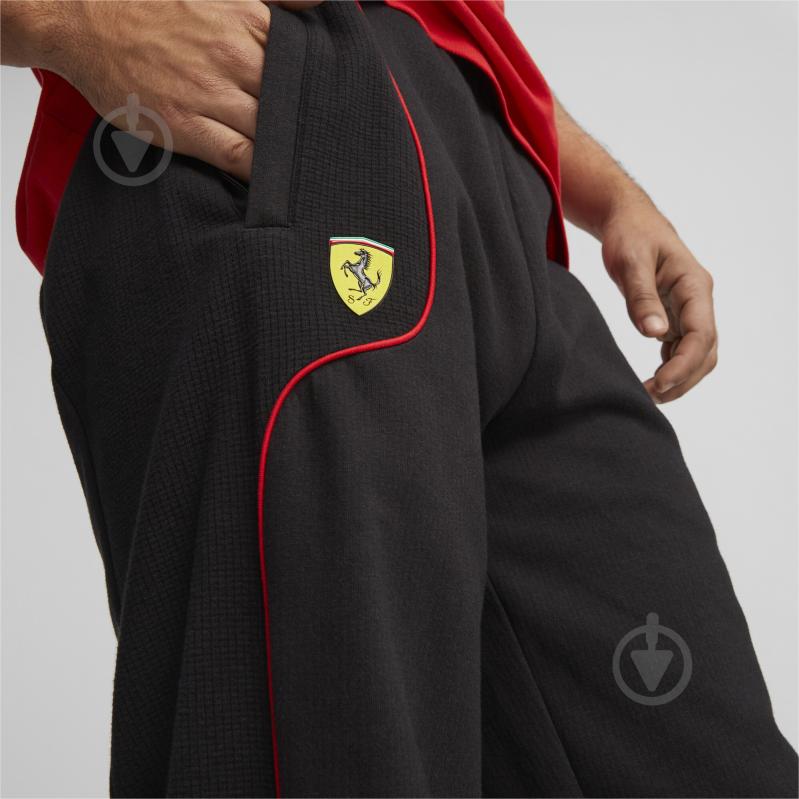 Брюки Puma FERRARI RACE SWEAT PANTS 53816501 р. XL черный - фото 5