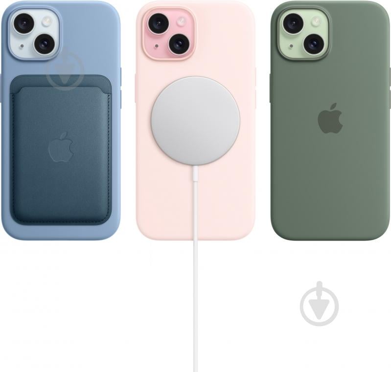 Смартфон Apple iPhone 15 128GB Pink (MTP13RX/A) - фото 6
