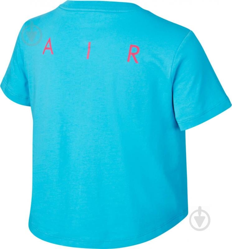 Футболка Nike G NSW TEE NIKE AIR CROP BQ8483-434 р.M синій - фото 2