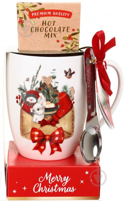 Набір подарунковий Excellent Houseware чашка та гарячий шоколад 20 г Merry Christmas в асортименті - фото 1 Набір подарунковий Excellent Houseware чашка та гарячий шоколад 20 г Merry Christmas в асортименті - фото 1