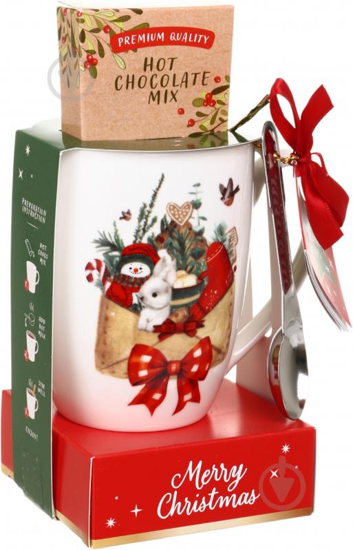 Набір подарунковий Excellent Houseware чашка та гарячий шоколад 20 г Merry Christmas в асортименті - фото 3 Набір подарунковий Excellent Houseware чашка та гарячий шоколад 20 г Merry Christmas в асортименті - фото 3