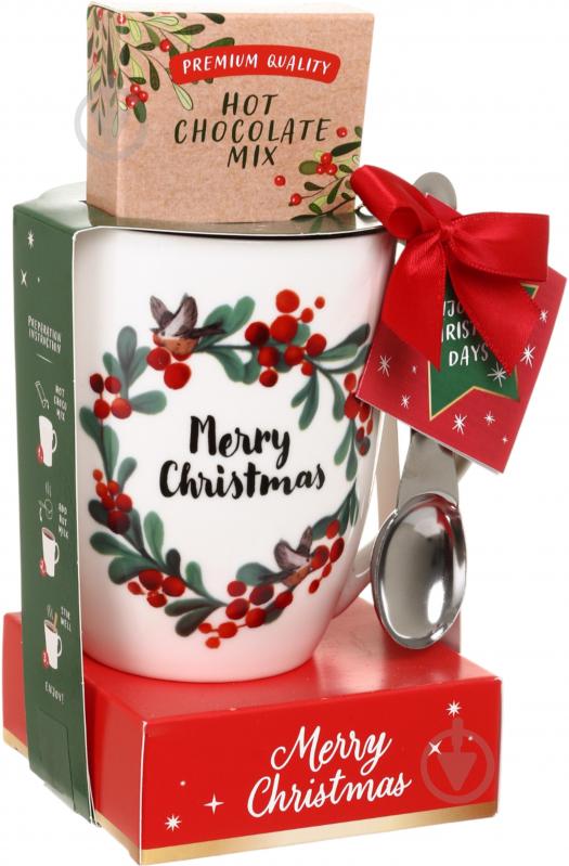 Набір подарунковий Excellent Houseware чашка та гарячий шоколад 20 г Merry Christmas в асортименті - фото 5 Набір подарунковий Excellent Houseware чашка та гарячий шоколад 20 г Merry Christmas в асортименті - фото 5