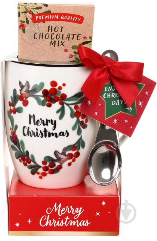 Набір подарунковий Excellent Houseware чашка та гарячий шоколад 20 г Merry Christmas в асортименті - фото 6 Набір подарунковий Excellent Houseware чашка та гарячий шоколад 20 г Merry Christmas в асортименті - фото 6