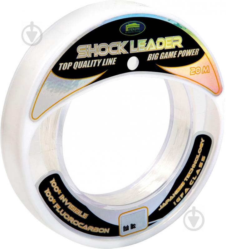 Леска  Lineaeffe Shock Leader Fluorocarbon 20м 0.25мм 10кг 3200110 - фото 1