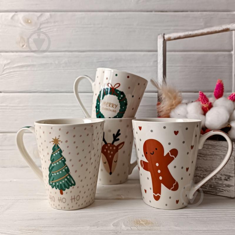 Чашка Vittora Новорічний стиль 380 мл в асортименті VT-C-330380 - фото 2 Чашка Vittora Новорічний стиль 380 мл в асортименті VT-C-330380 - фото 2