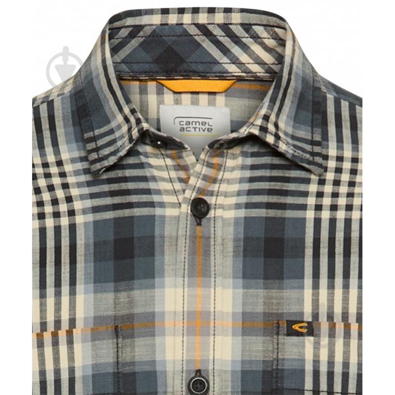 Рубашка Camel Active Longsleeve Shirt 409117-6S17-88 р. XL мульти - фото 3 Рубашка Camel Active Longsleeve Shirt 409117-6S17-88 р. XL мульти - фото 3