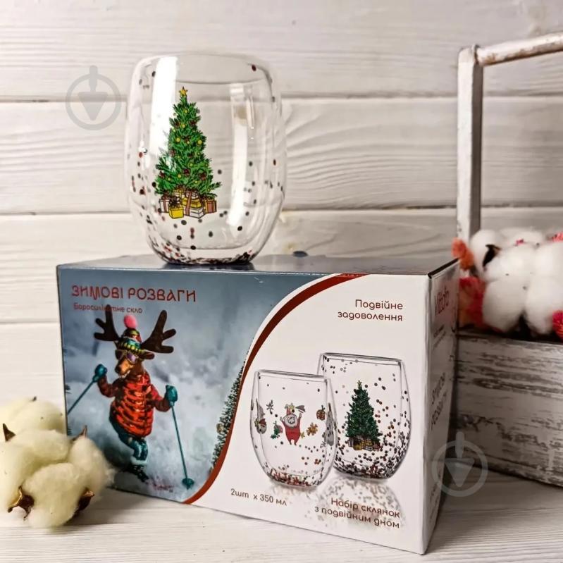 Набір чашок Vittora Зимові розваги 350 мл 2 шт. VT-5415-350 - фото 6 Набір чашок Vittora Зимові розваги 350 мл 2 шт. VT-5415-350 - фото 6
