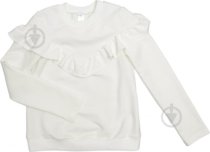Реглан для дівчинки Luna Kids 4623/4 р.128 молочний - фото 1 Реглан для дівчинки Luna Kids 4623/4 р.128 молочний - фото 1