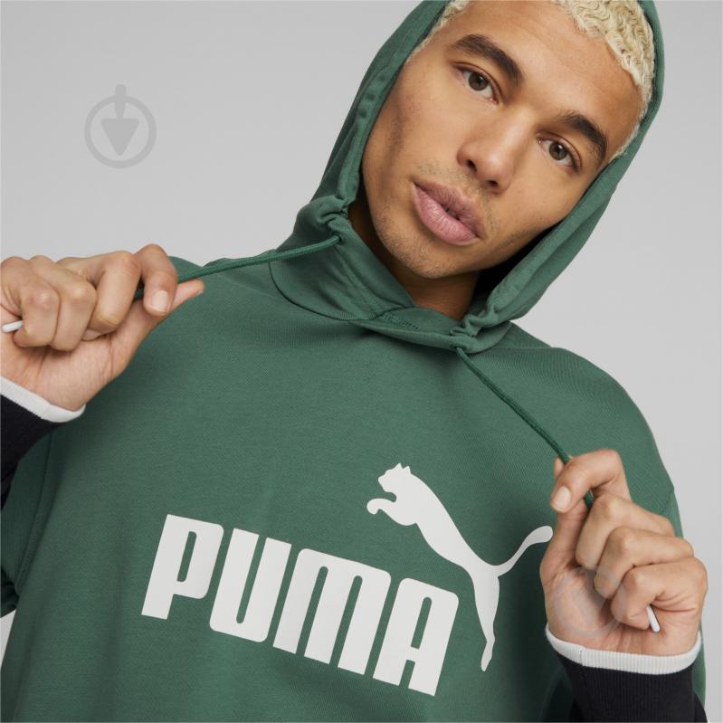 Джемпер Puma POWER COLORBLOCK HOODIE TR 67332537 р. M зелений - фото 4