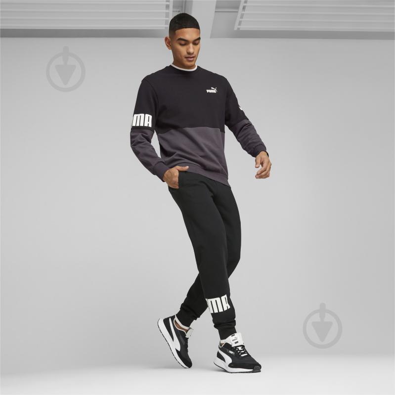 Брюки Puma PUMA POWER SWEATPANTS TR CL 67332901 р. L черный - фото 4