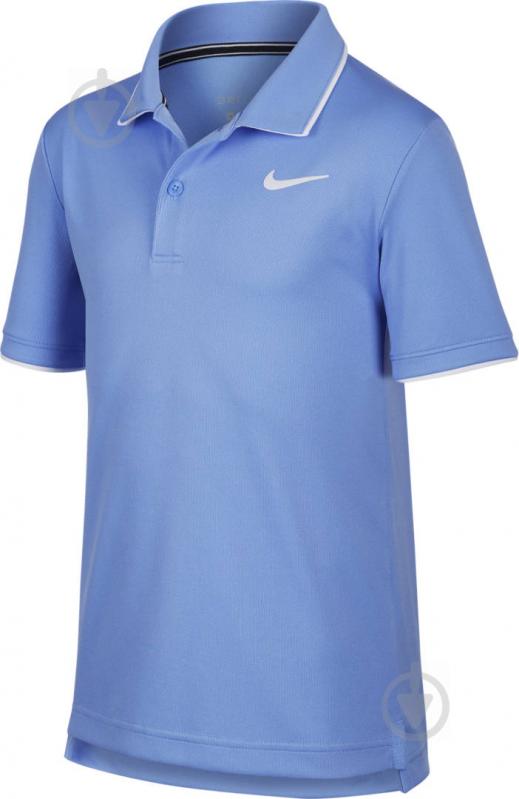 Поло Nike B NKCT DRY POLO TEAM BQ8792-478 білий - фото 1