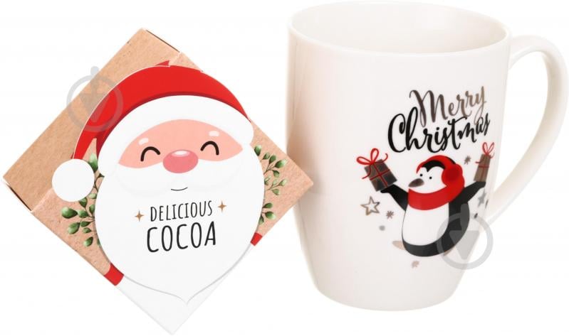 Набор подарочный Excellent Houseware чашка и шоколадные конфеты 40 г Santa в ассортименте - фото 9