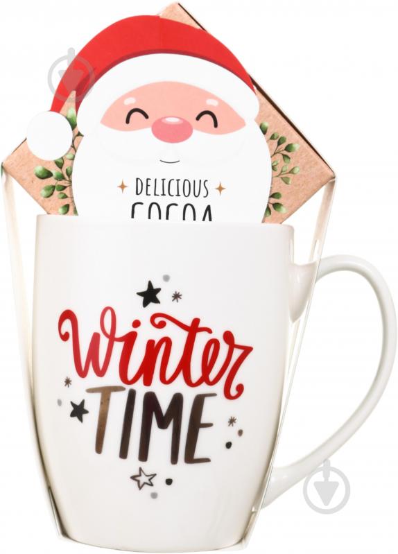 Набор подарочный Excellent Houseware чашка и шоколадные конфеты 40 г Santa в ассортименте - фото 1