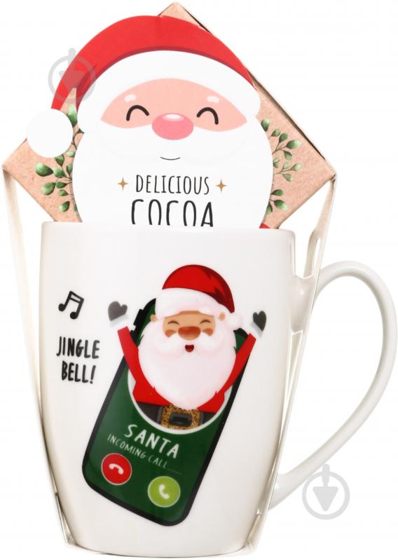 Набор подарочный Excellent Houseware чашка и шоколадные конфеты 40 г Santa в ассортименте - фото 3