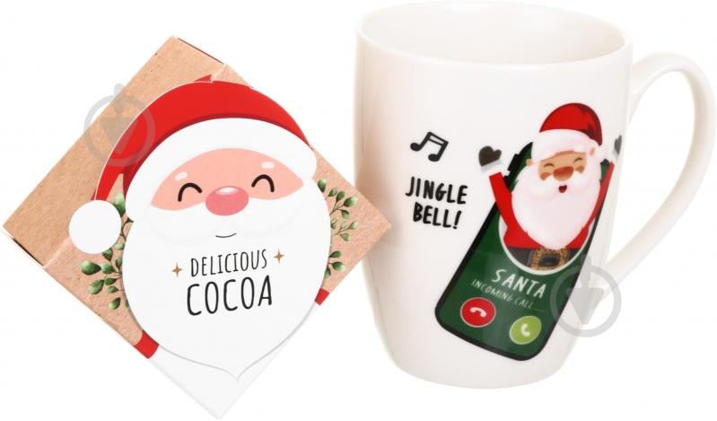 Набор подарочный Excellent Houseware чашка и шоколадные конфеты 40 г Santa в ассортименте - фото 7