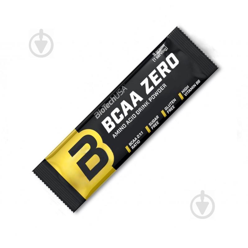 Амінокислотна суміш BioTechUSA BCAA Zero крижаний чай — персик 9 г - фото 1