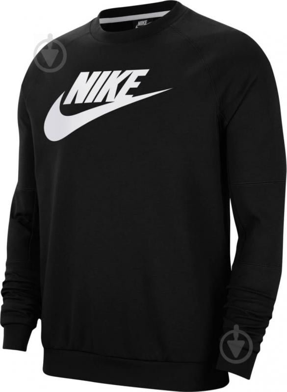 Свитшот Nike M NSW MODERN CRW FLC HBR CU4473-010 р. XL черный - фото 1